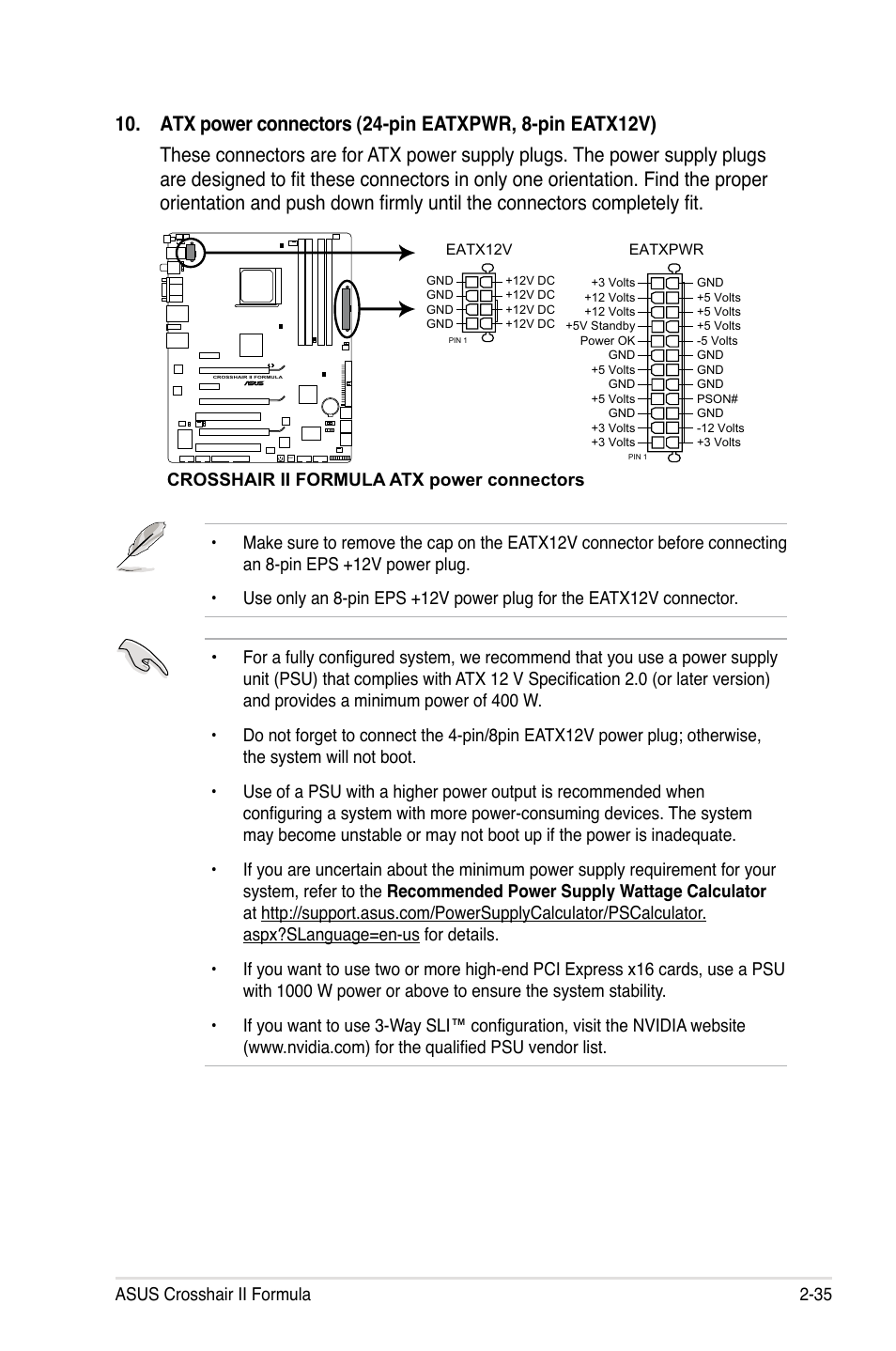 Asus Crosshair II Formula User Manual | Page 61 / 186