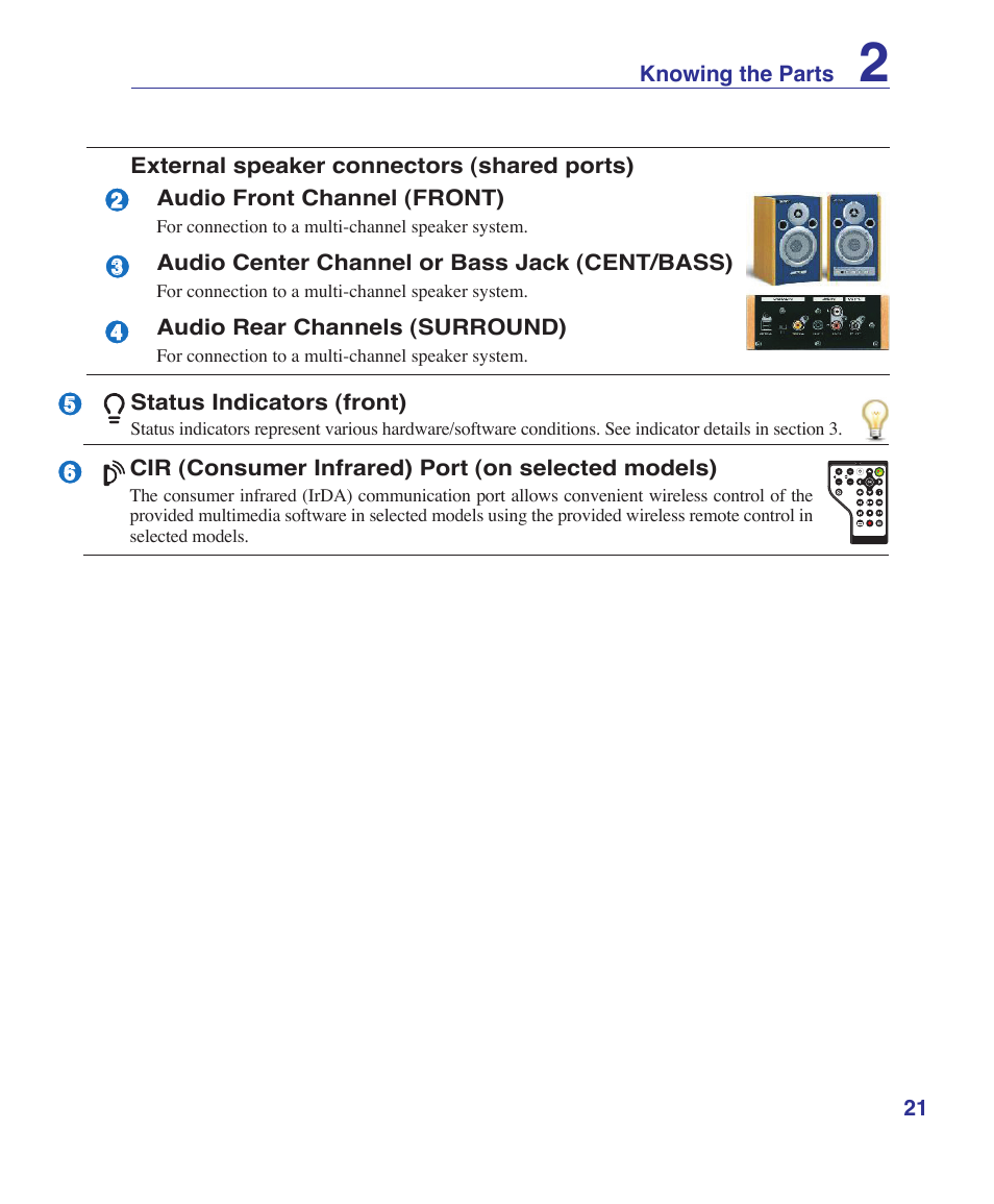 Asus W2W User Manual | Page 21 / 87