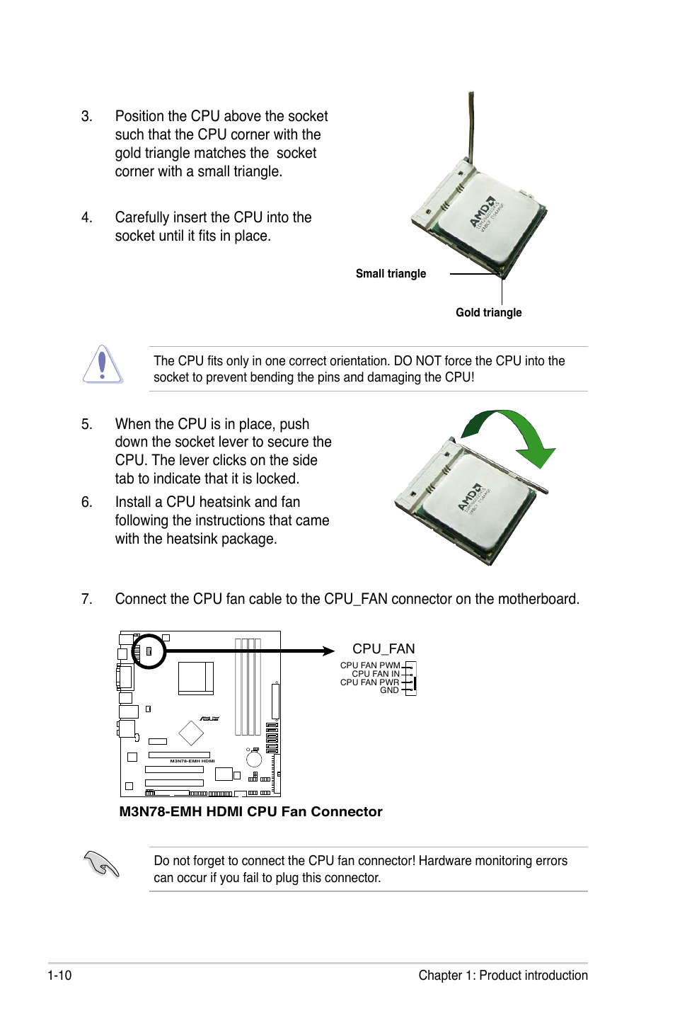 Asus M3N78-EMH HDMI User Manual | Page 22 / 96