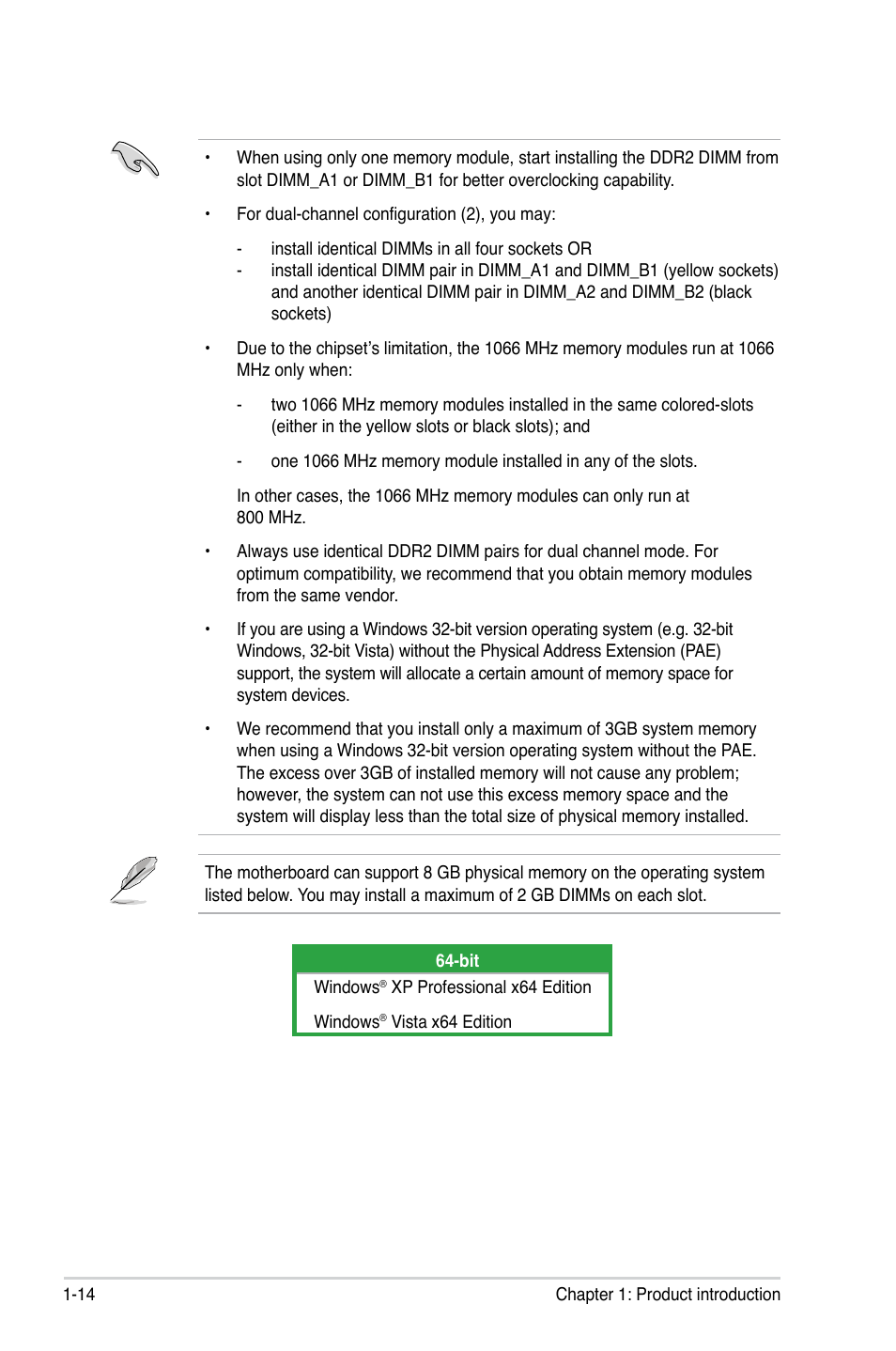 Asus M3N78-EMH HDMI User Manual | Page 26 / 96