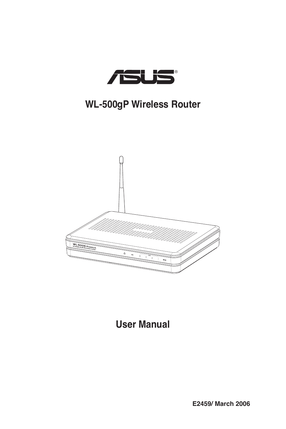 Asus WL-500gP User Manual | 42 pages