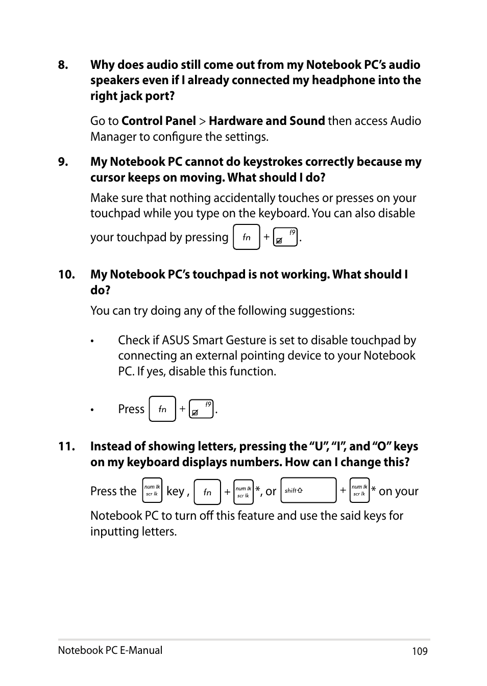 Asus R750JV User Manual | Page 109 / 136