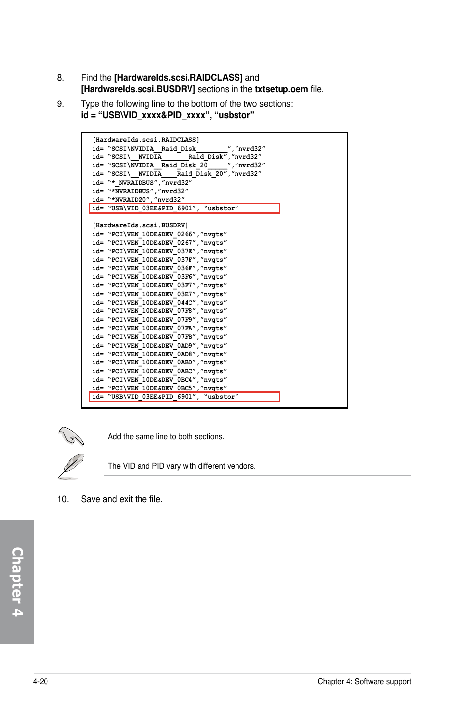 Chapter 4 | Asus M4N98TD EVO User Manual | Page 110 / 118