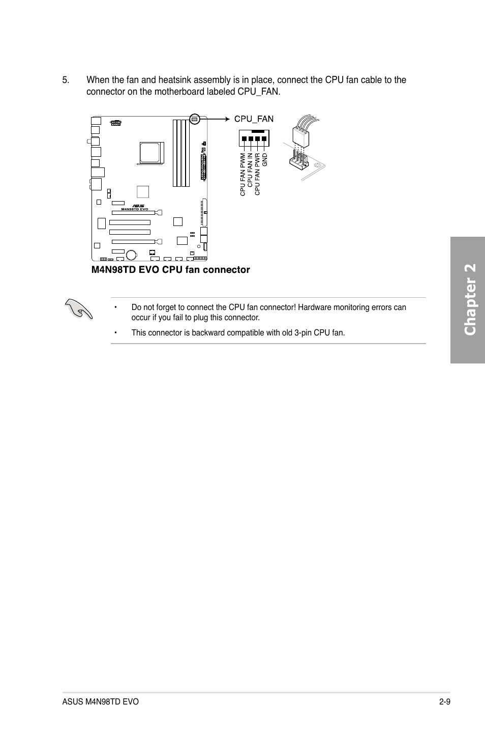 Chapter 2 | Asus M4N98TD EVO User Manual | Page 27 / 118