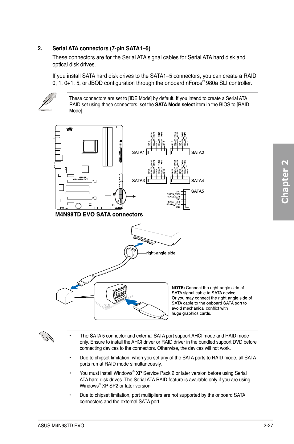 Chapter 2 | Asus M4N98TD EVO User Manual | Page 45 / 118