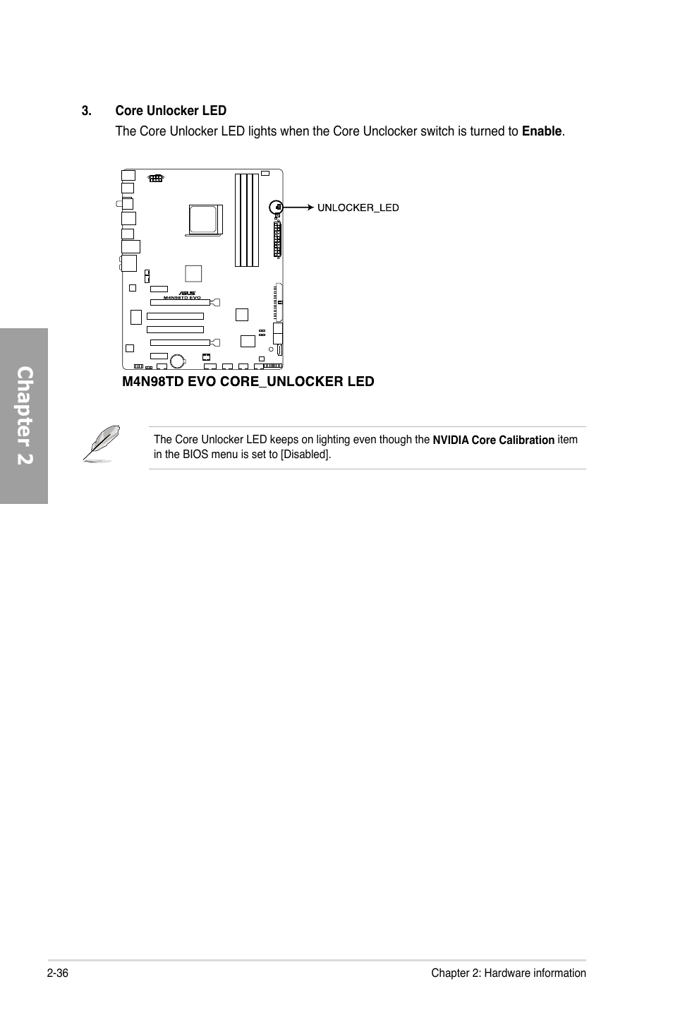 Chapter 2 | Asus M4N98TD EVO User Manual | Page 54 / 118