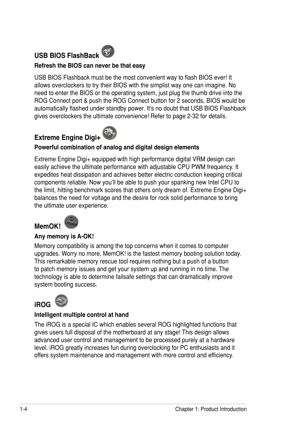 Asus Rampage III Extreme User Manual | Page 24 / 190