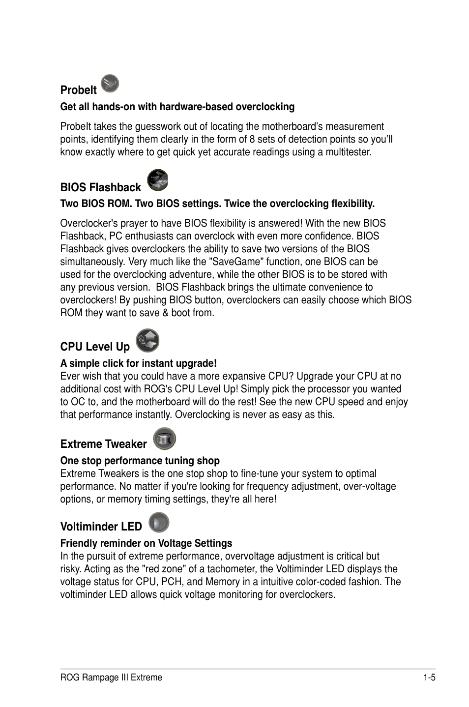 Asus Rampage III Extreme User Manual | Page 25 / 190