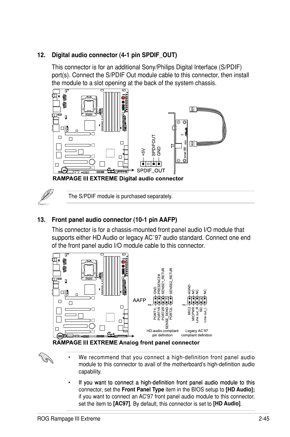 Asus Rampage III Extreme User Manual | Page 75 / 190