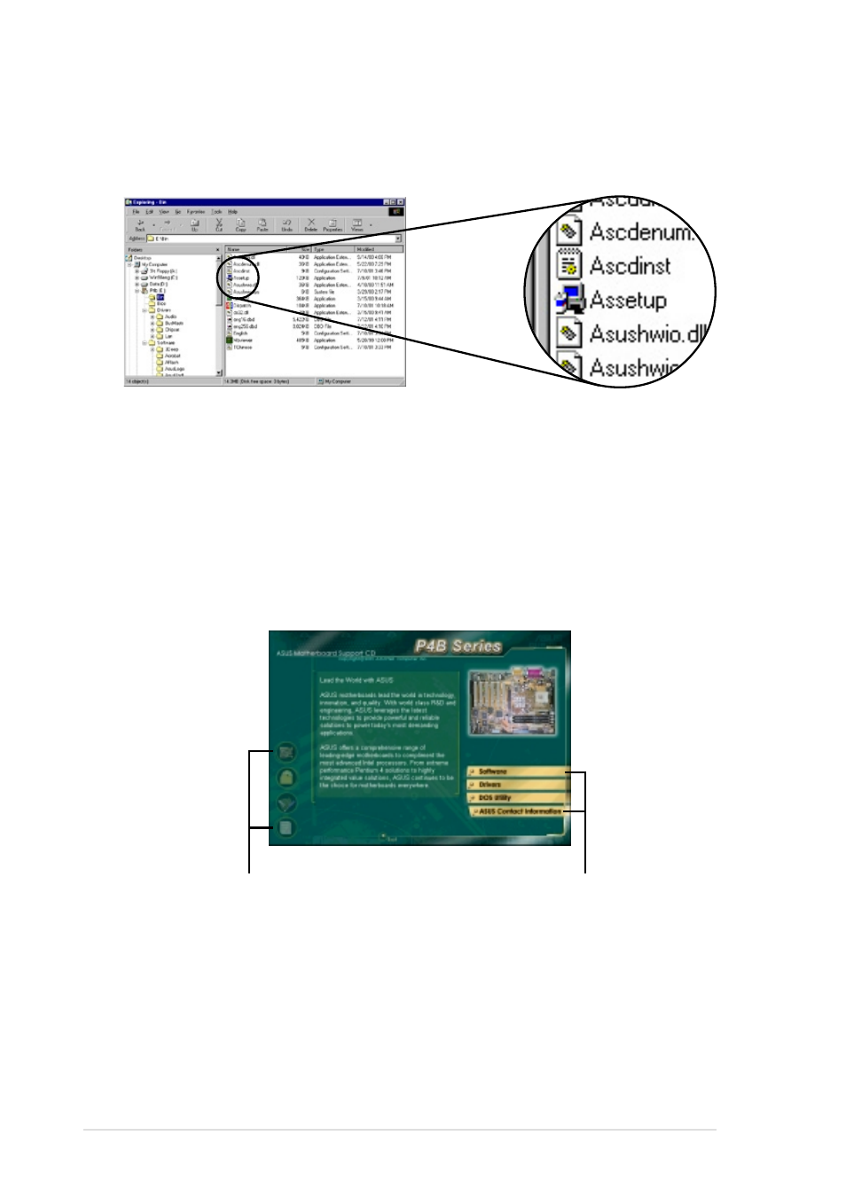 2 main menu | Asus P4B266 User Manual | Page 106 / 136