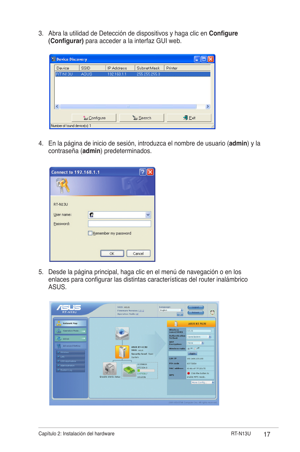 Asus RT-N13U (VER.B1) User Manual | Page 17 / 75