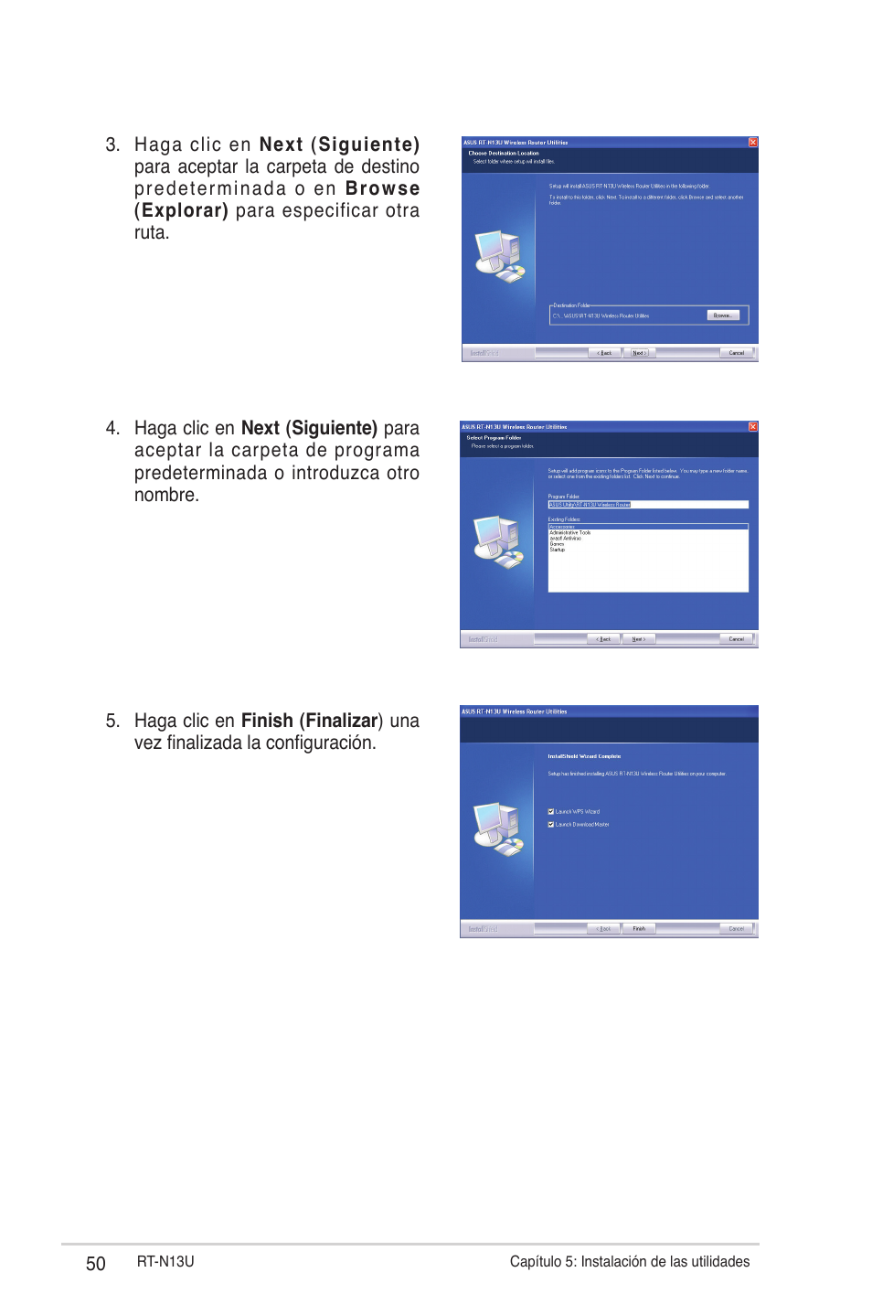 Asus RT-N13U (VER.B1) User Manual | Page 50 / 75