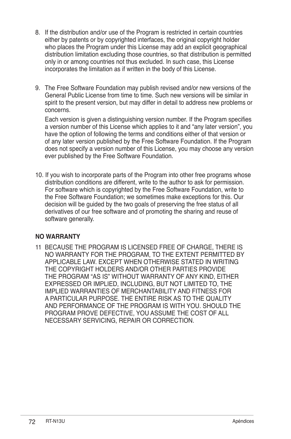 Asus RT-N13U (VER.B1) User Manual | Page 72 / 75