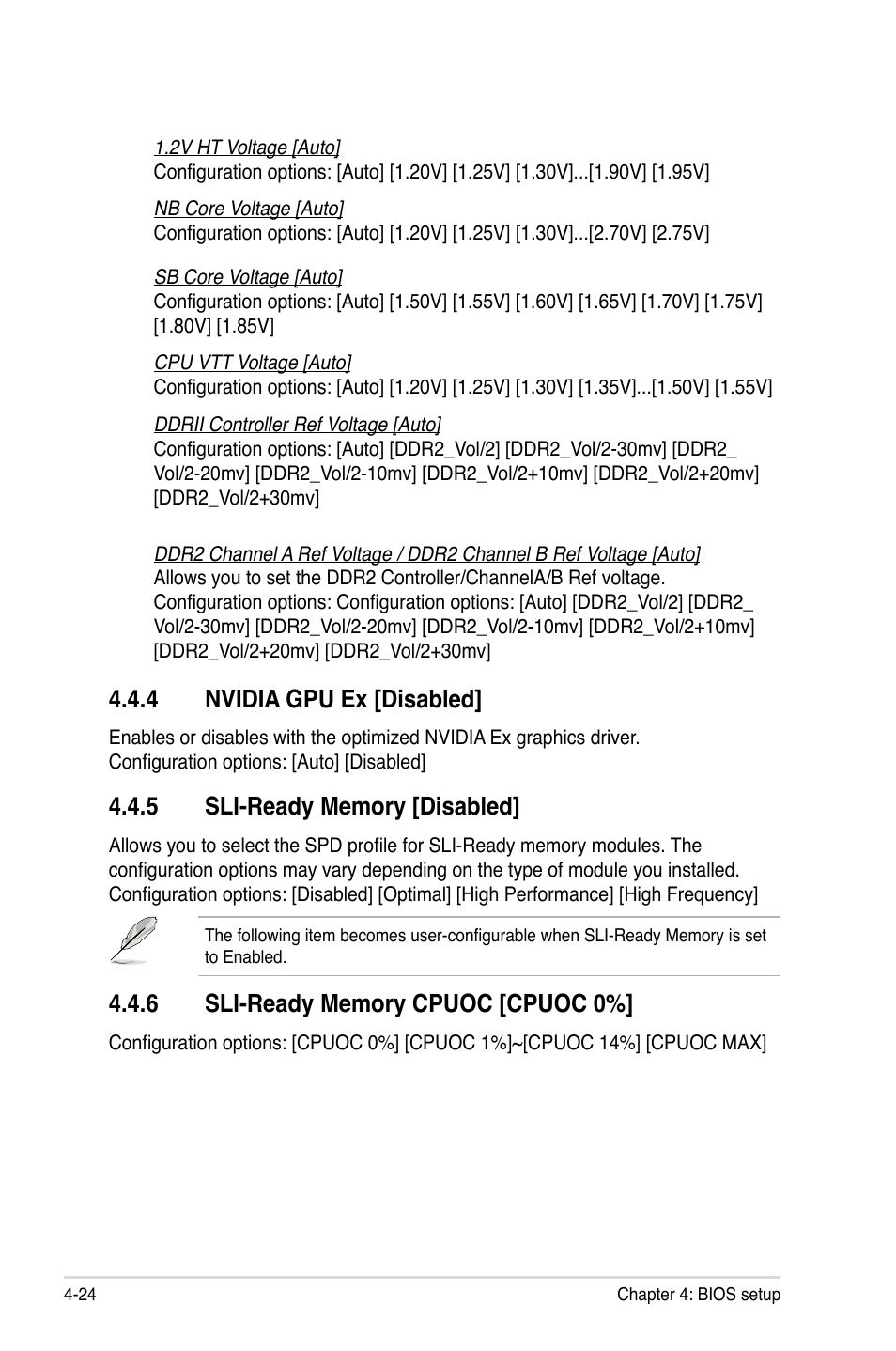 4 nvidia gpu ex [disabled | Asus Striker Extreme User Manual | Page 94 / 168