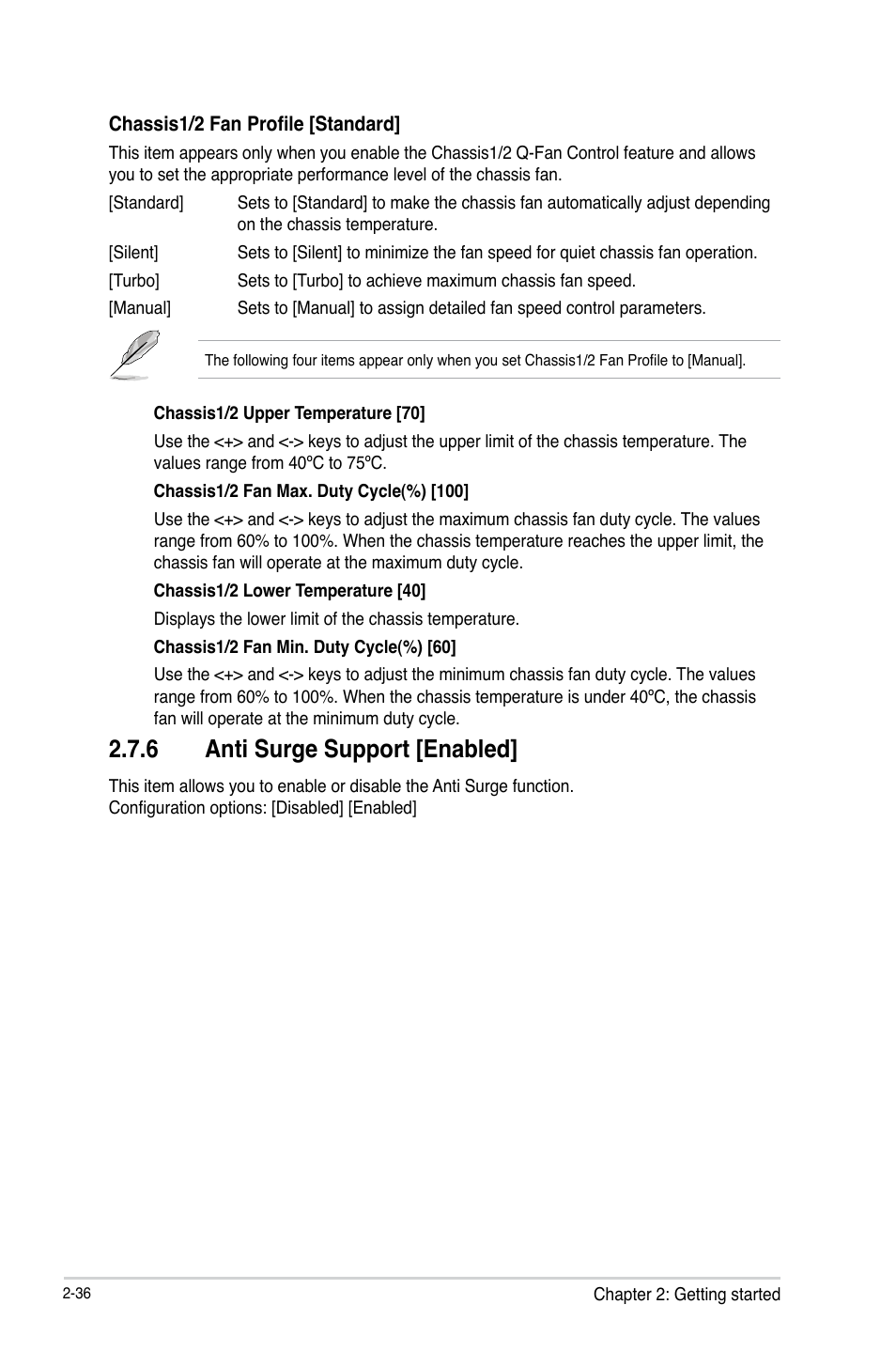 6 anti surge support [enabled | Asus B85-PLUS User Manual | Page 65 / 77