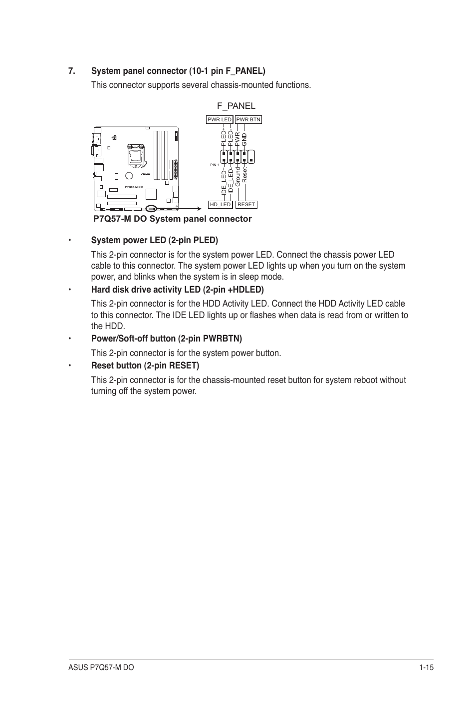 Asus P7Q57-M DO User Manual | Page 25 / 56