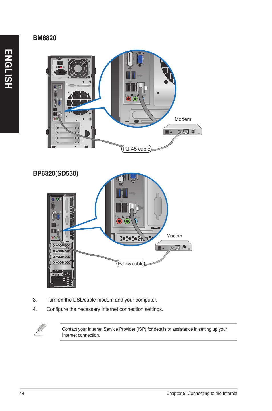 En g lis h en g li sh en g lis h en g li sh | Asus BP6320 User Manual | Page 44 / 70