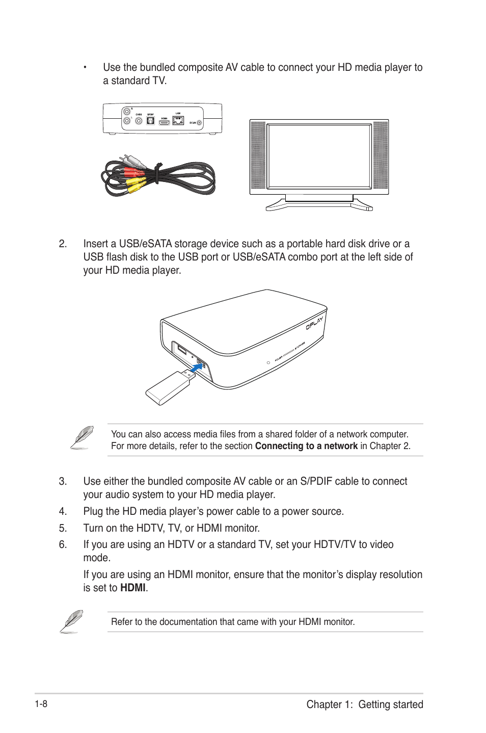 Asus O!Play HDP-R1 User Manual | Page 15 / 45