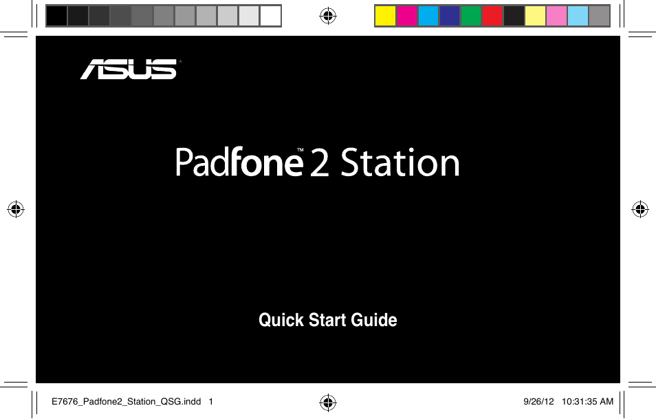 Asus PadFone 2 User Manual | 12 pages