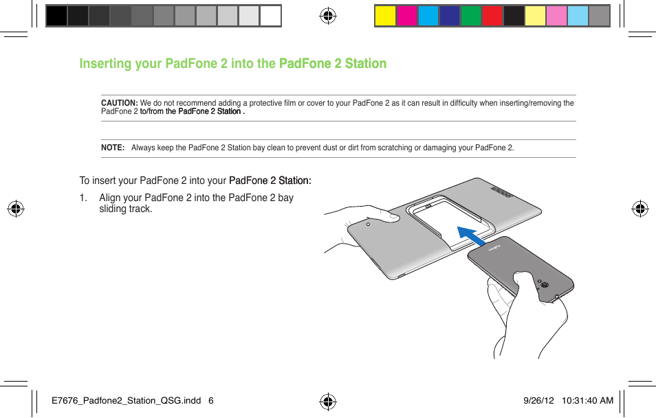 Asus PadFone 2 User Manual | Page 6 / 12