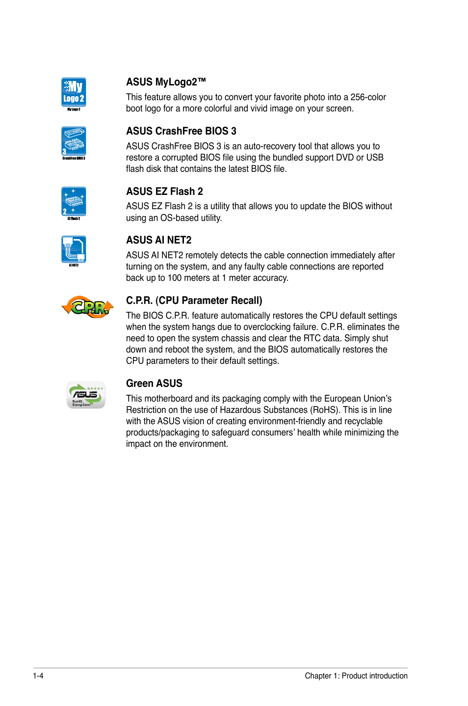 Asus P7P55 LX/JOOYON/SI User Manual | Page 16 / 70