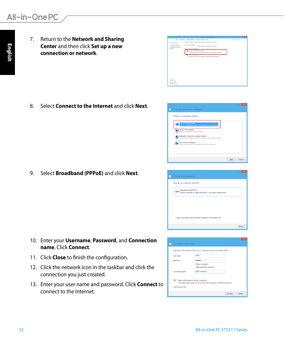 Asus ET2311IUTH User Manual | Page 52 / 68