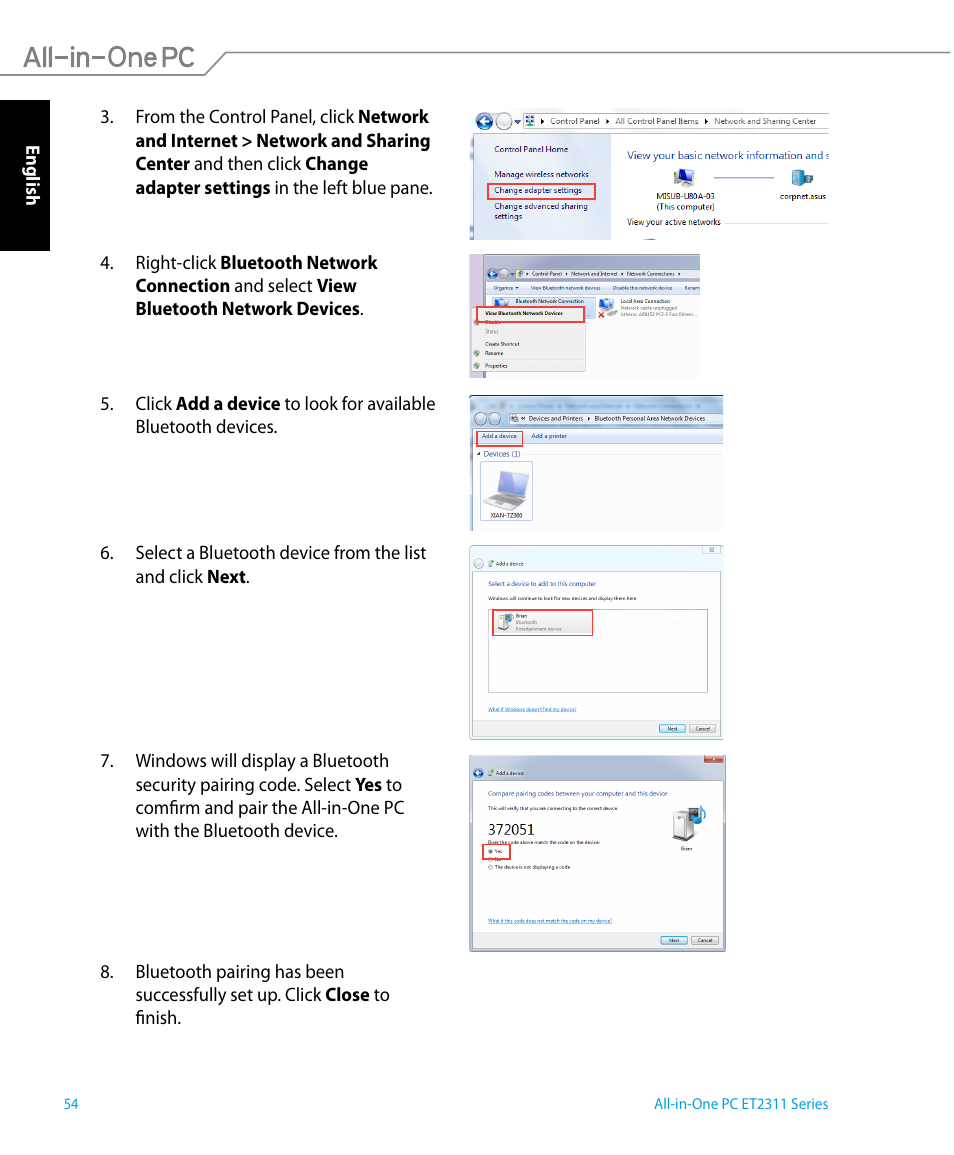 Asus ET2311IUTH User Manual | Page 54 / 68