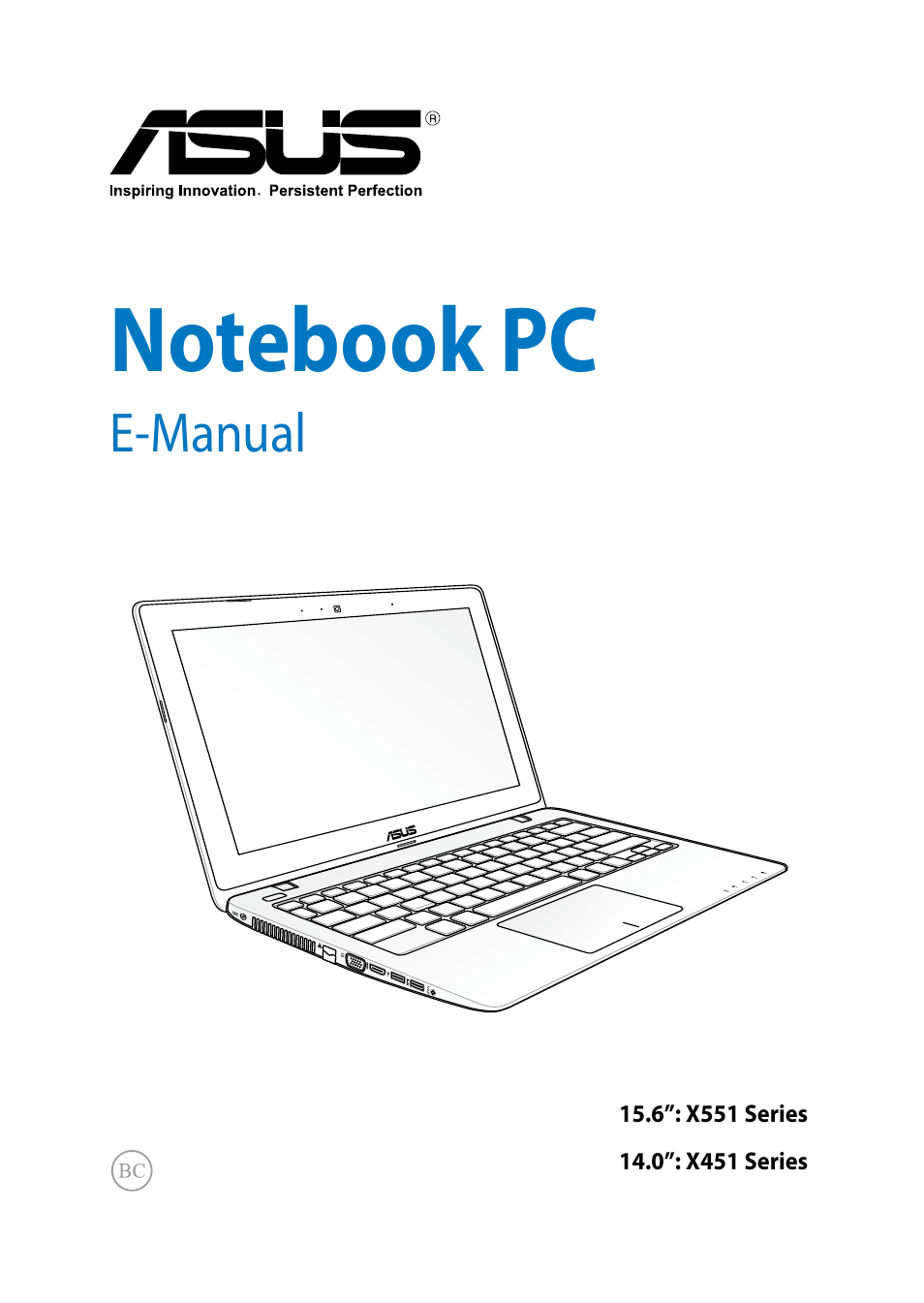 Asus X551CA User Manual | 114 pages