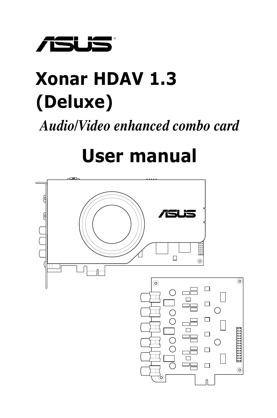 Asus Xonar HDAV1.3 User Manual | 100 pages