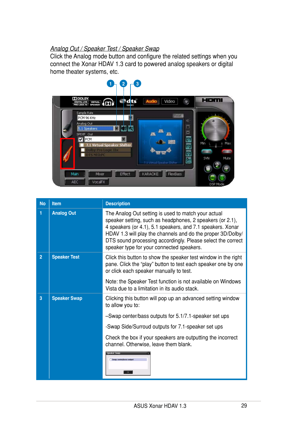 Asus Xonar HDAV1.3 User Manual | Page 35 / 100