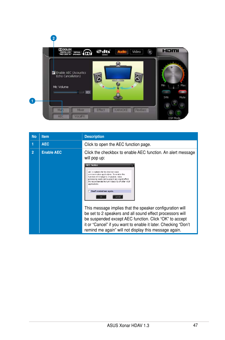 Asus Xonar HDAV1.3 User Manual | Page 53 / 100