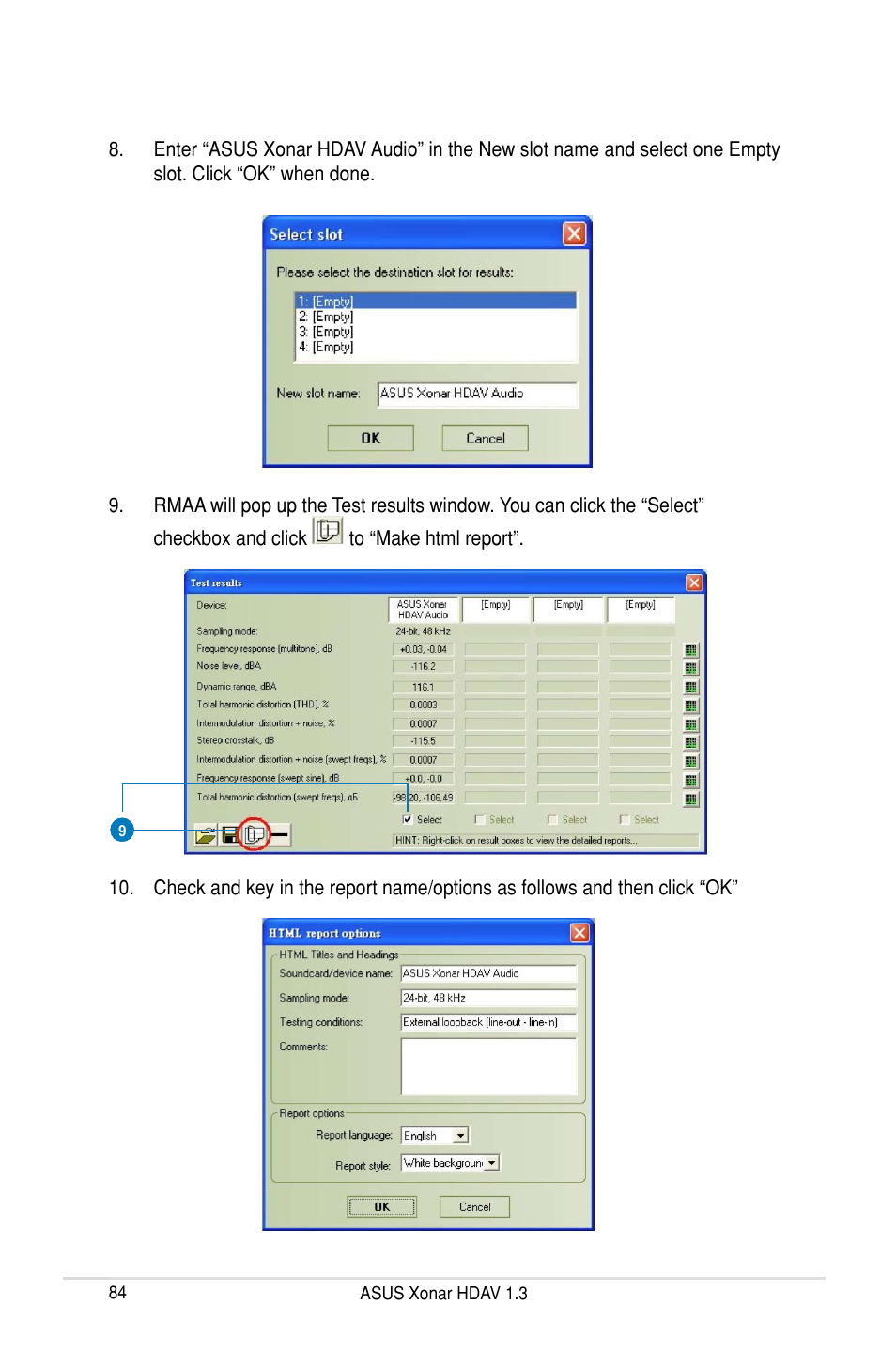 Asus Xonar HDAV1.3 User Manual | Page 90 / 100