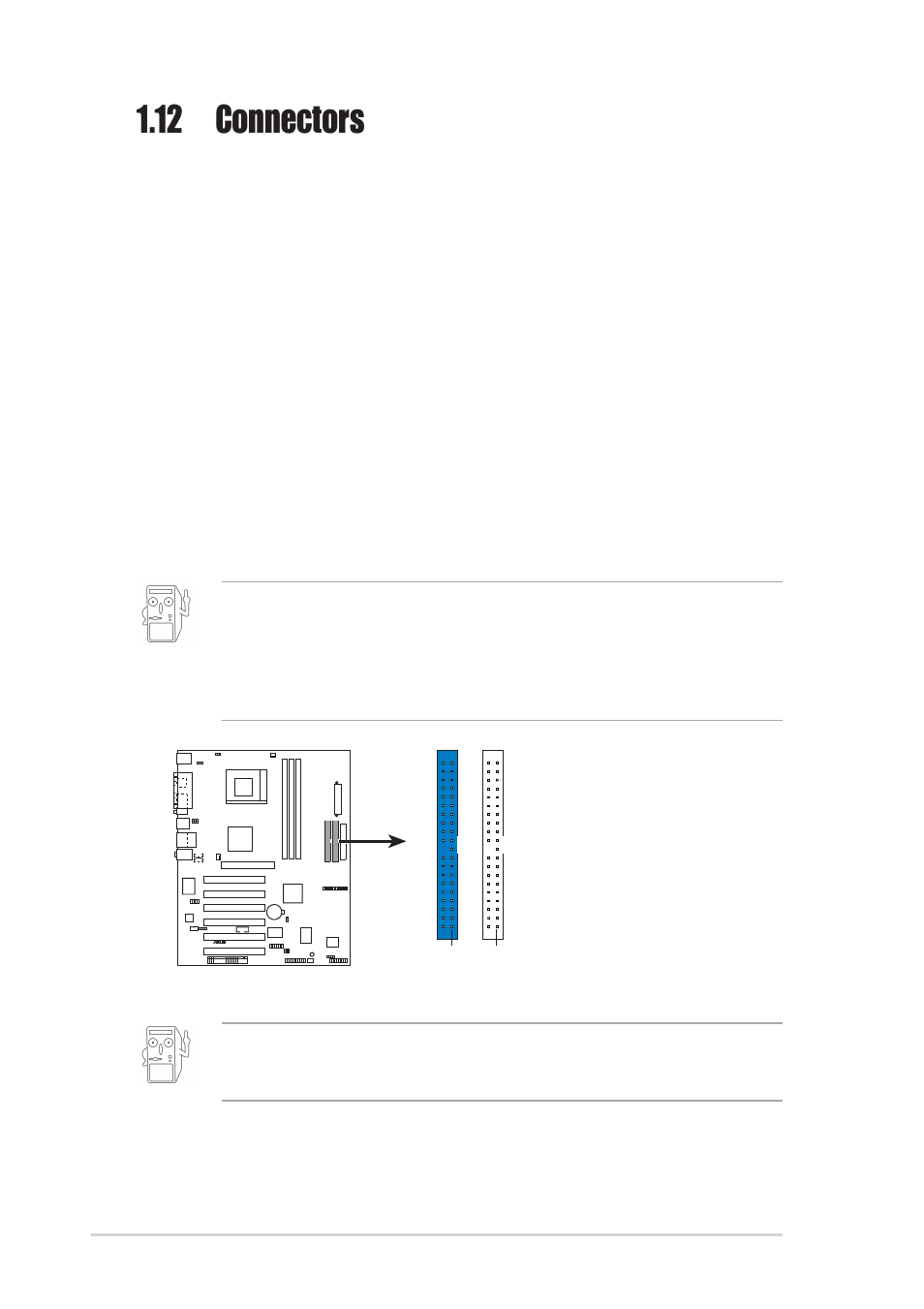 12 connectors | Asus A7V600 SE User Manual | Page 30 / 84