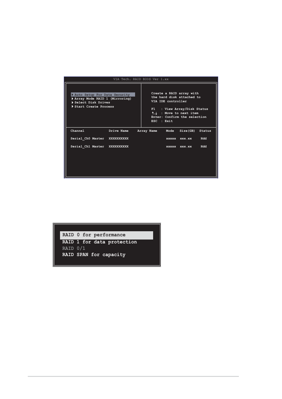 3 create array, Raid 0 for performance, 10 chapter 3: starting-up | Asus A7V600 SE User Manual | Page 78 / 84