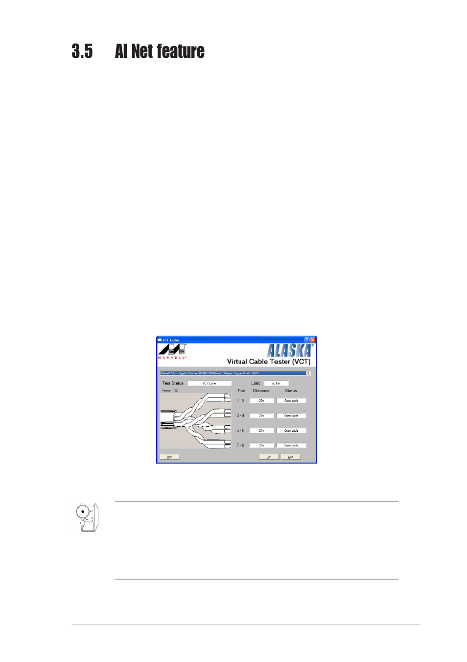 5 ai net feature | Asus A7V600 SE User Manual | Page 83 / 84