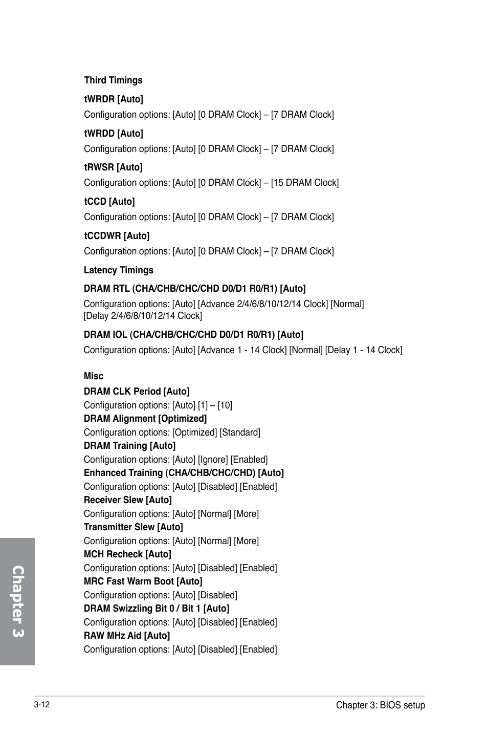 Chapter 3 | Asus RAMPAGE IV BLACK EDITION User Manual | Page 102 / 222