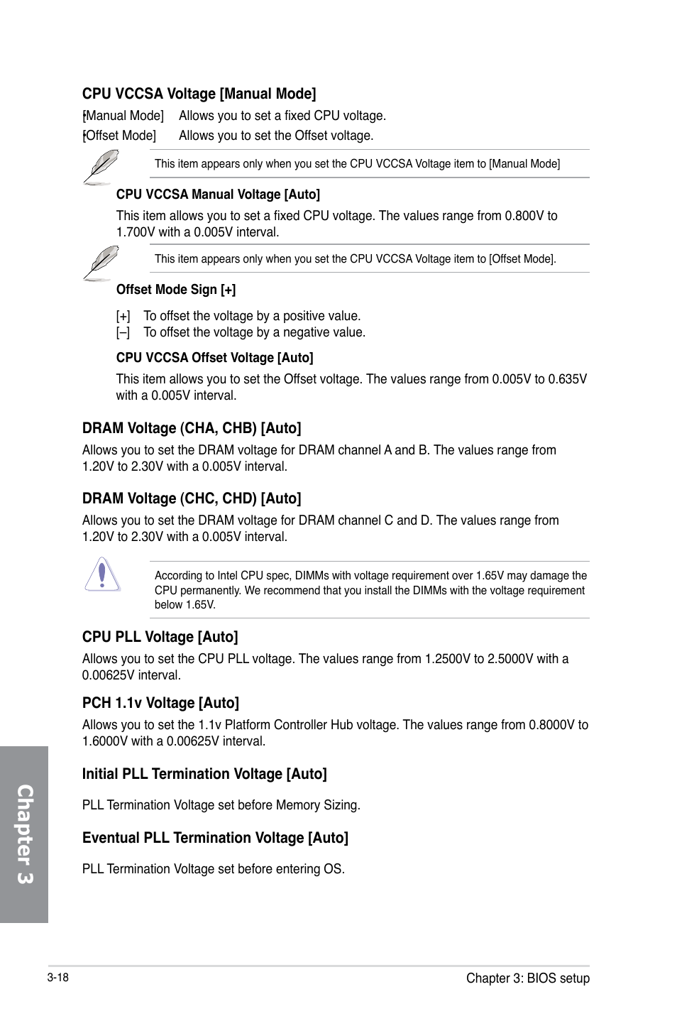 Chapter 3 | Asus RAMPAGE IV BLACK EDITION User Manual | Page 108 / 222