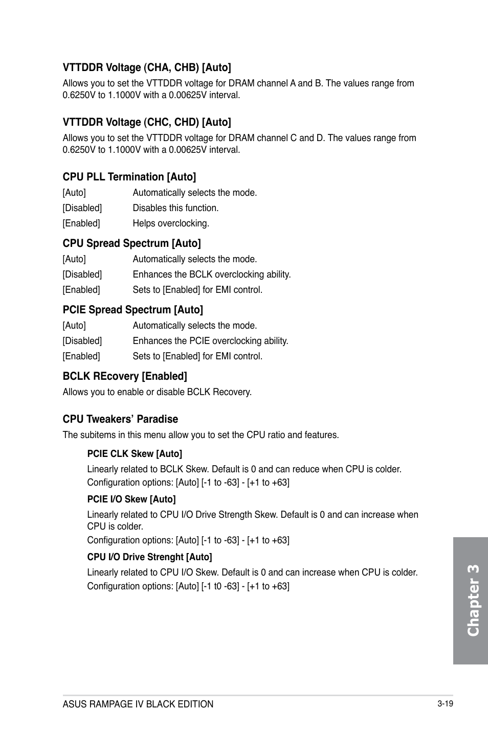 Chapter 3 | Asus RAMPAGE IV BLACK EDITION User Manual | Page 109 / 222