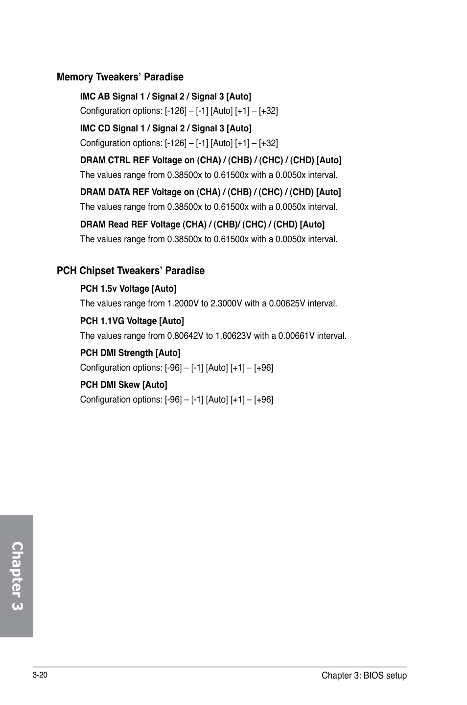 Chapter 3 | Asus RAMPAGE IV BLACK EDITION User Manual | Page 110 / 222