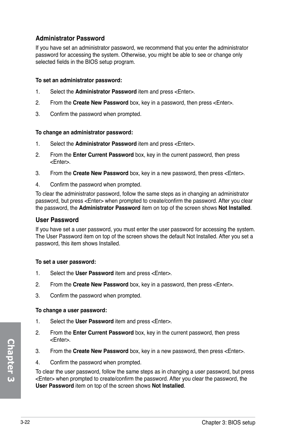 Chapter 3 | Asus RAMPAGE IV BLACK EDITION User Manual | Page 112 / 222