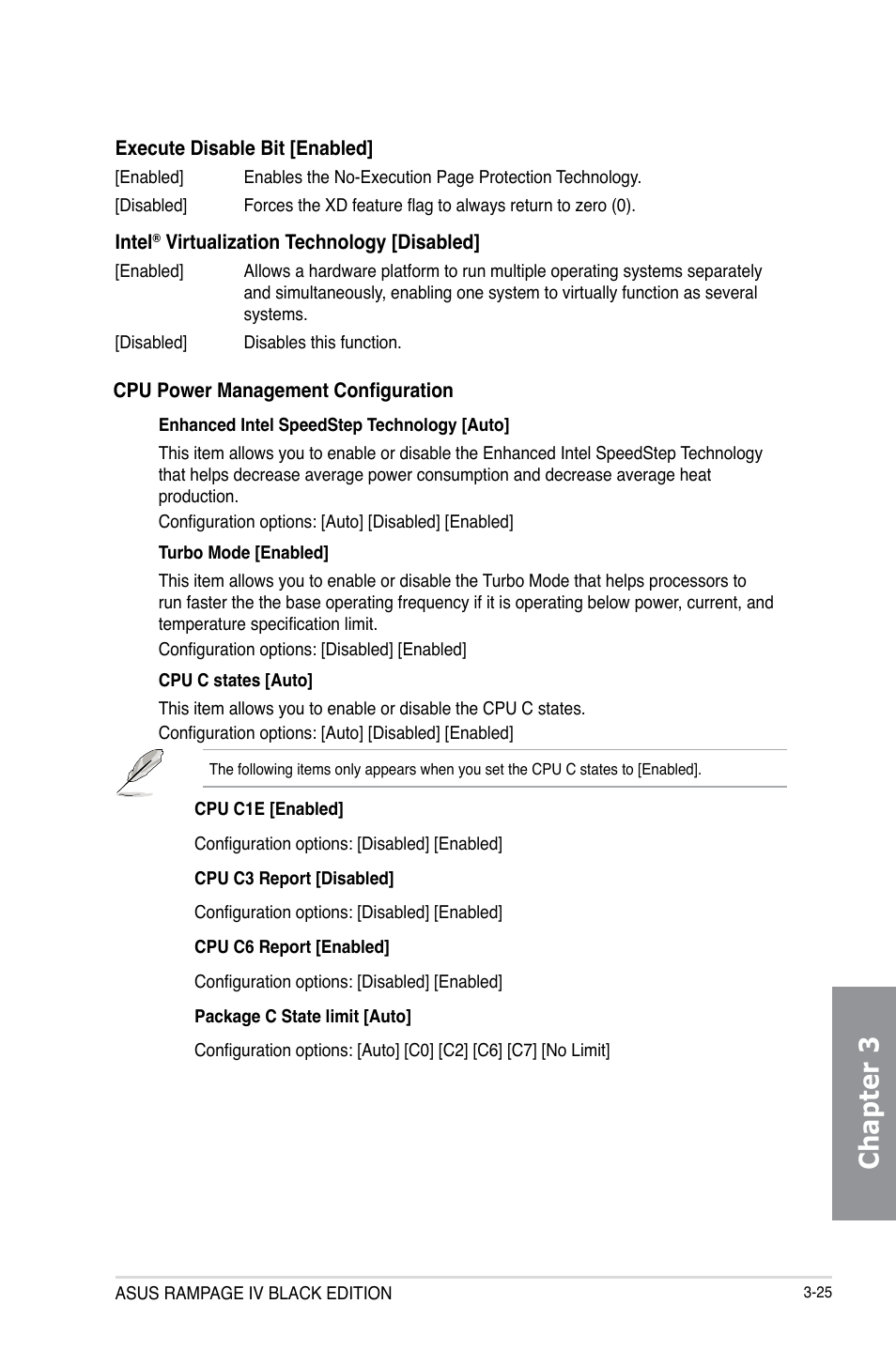 Chapter 3 | Asus RAMPAGE IV BLACK EDITION User Manual | Page 115 / 222