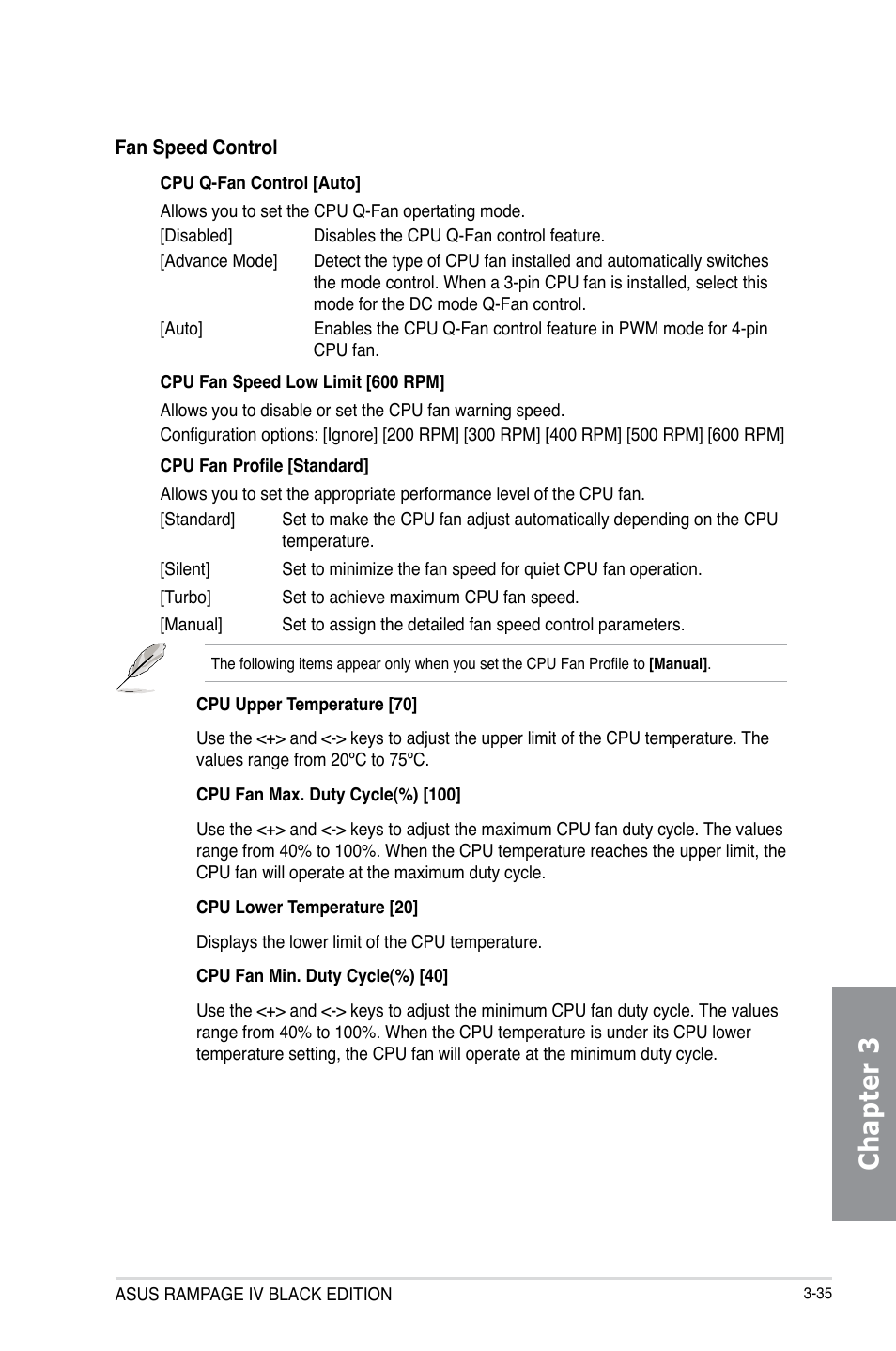 Chapter 3 | Asus RAMPAGE IV BLACK EDITION User Manual | Page 125 / 222