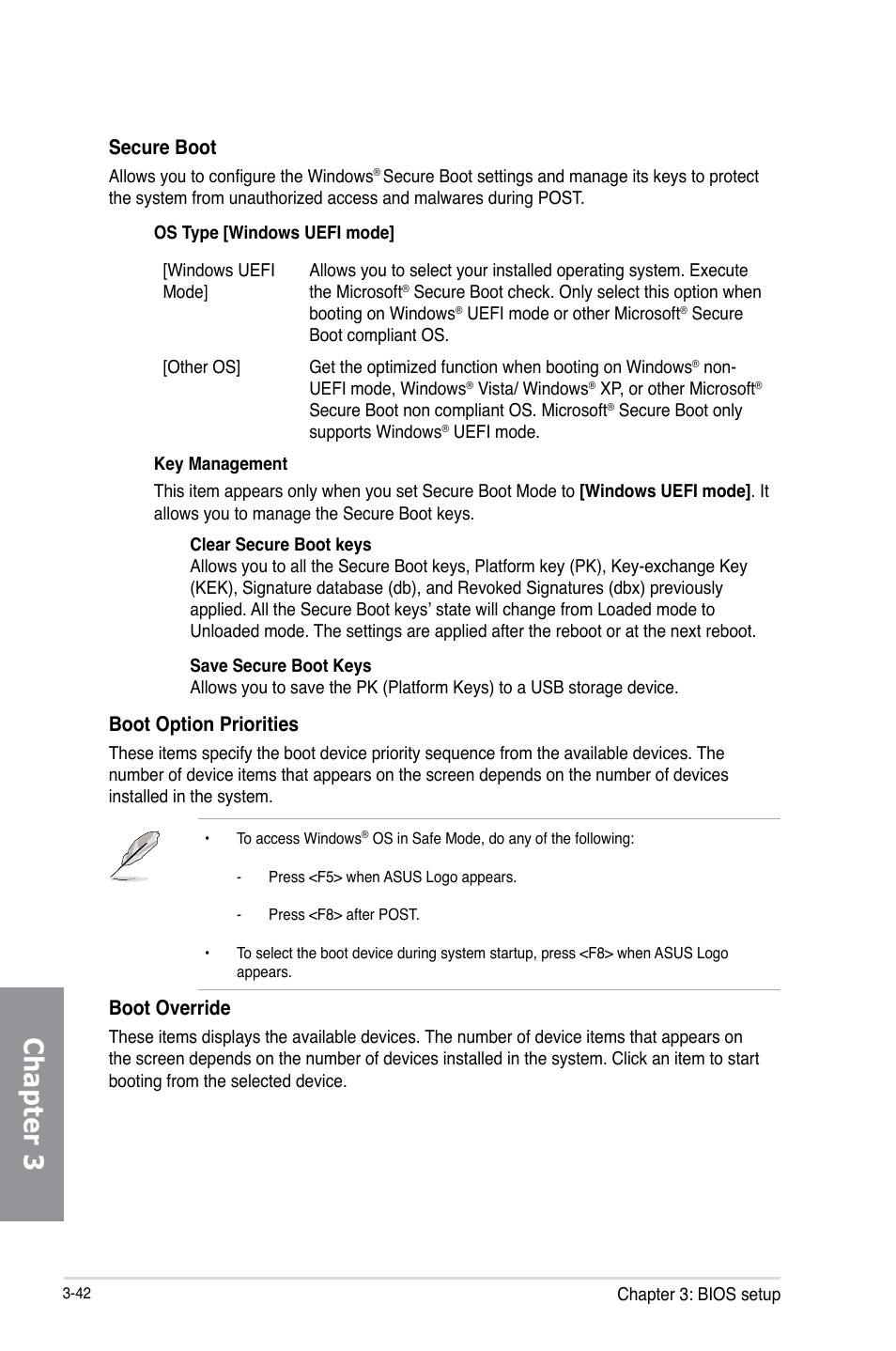 Chapter 3 | Asus RAMPAGE IV BLACK EDITION User Manual | Page 132 / 222