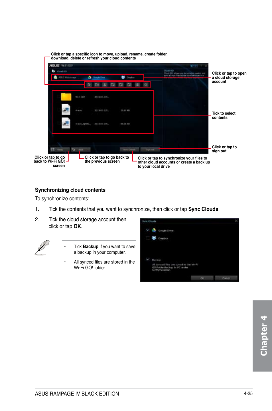 Chapter 4 | Asus RAMPAGE IV BLACK EDITION User Manual | Page 171 / 222