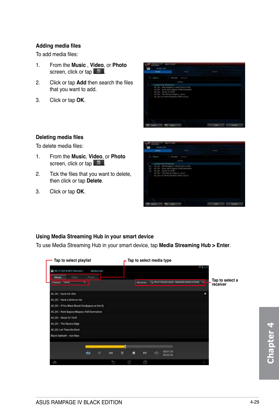 Chapter 4 | Asus RAMPAGE IV BLACK EDITION User Manual | Page 175 / 222