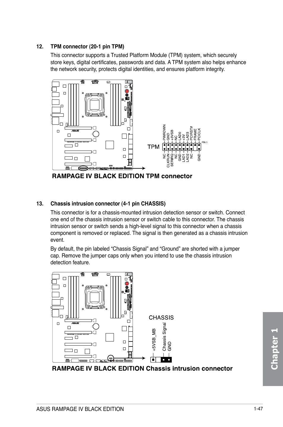 Chapter 1 | Asus RAMPAGE IV BLACK EDITION User Manual | Page 63 / 222