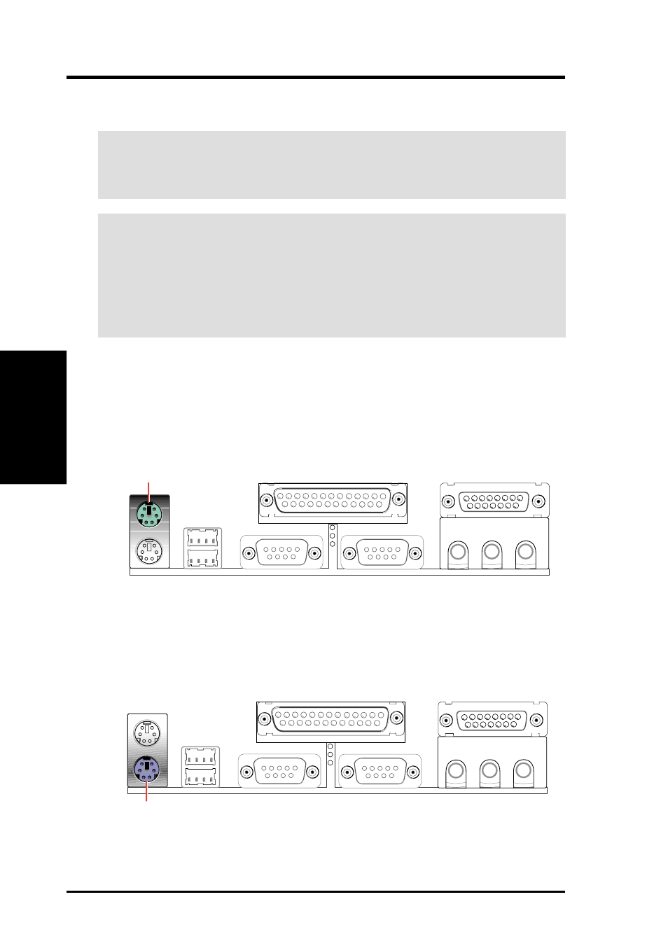 Hardware setup, 8 external connectors | Asus CUV4X-ME User Manual | Page 30 / 104