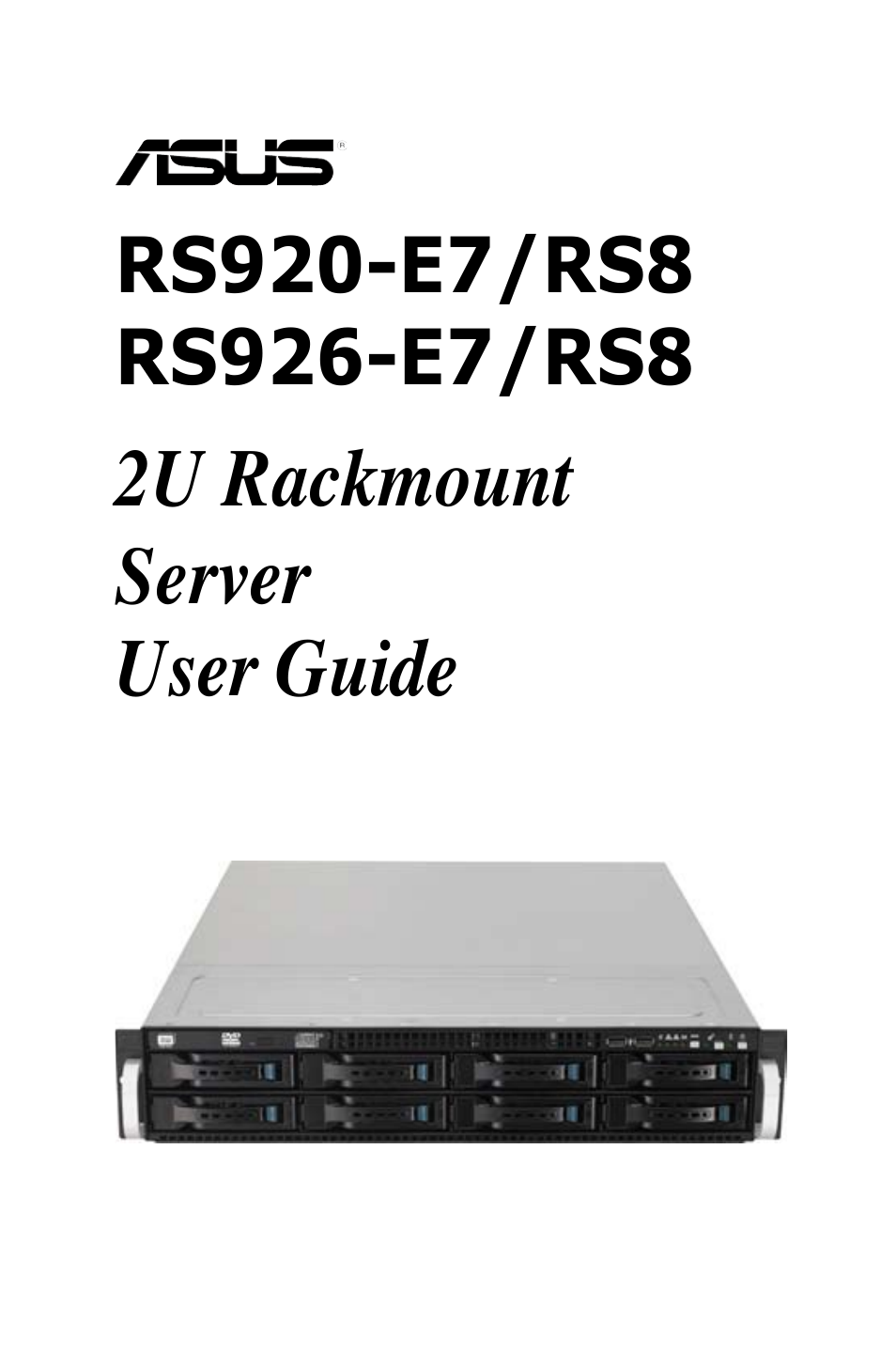 Asus RS926-E7/RS8 User Manual | 200 pages