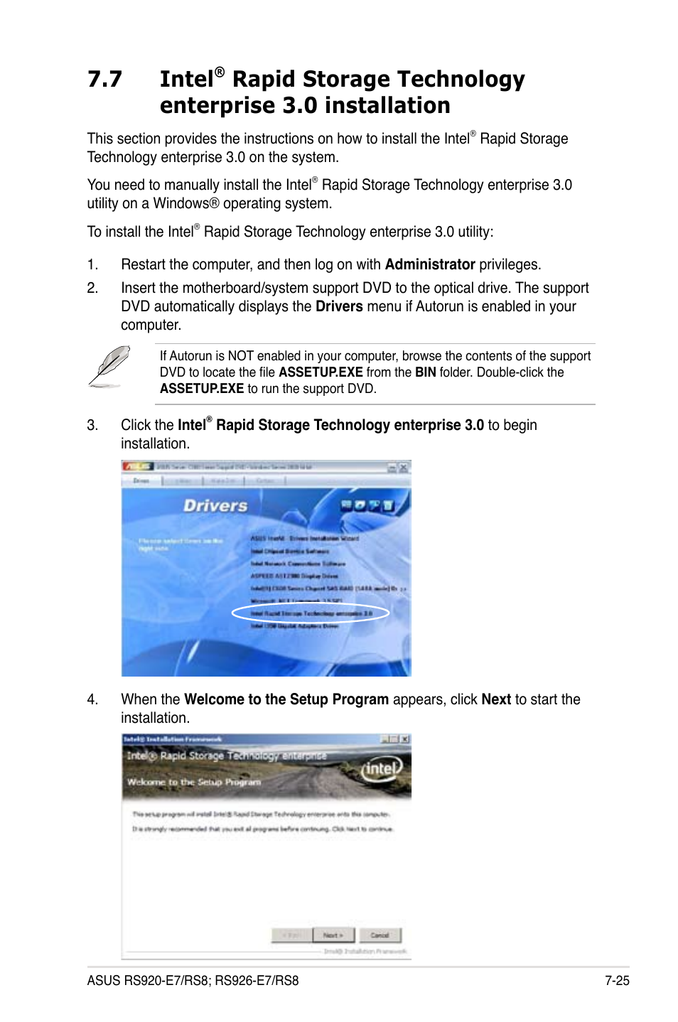 7 intel | Asus RS926-E7/RS8 User Manual | Page 189 / 200