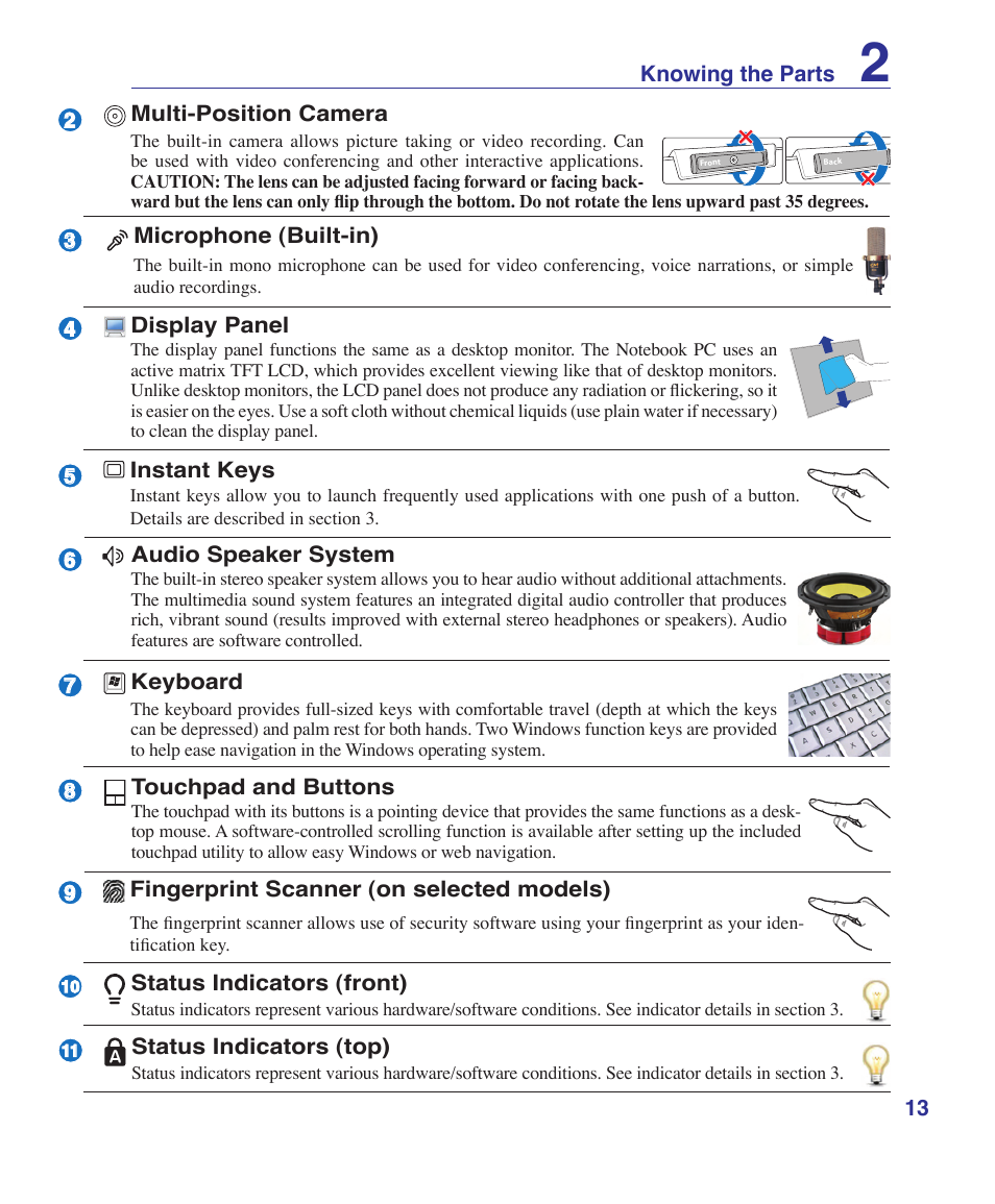 Asus V1S User Manual | Page 13 / 97